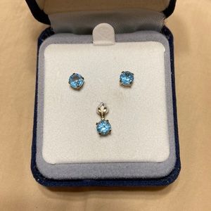 Aquamarine Earring set